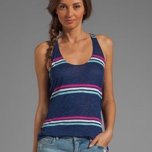 Splendid Hermosa Stripe Slub Tank, Size XS, NWT